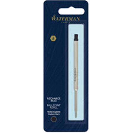 WATERMAN Medium Point Ballpoint Pen Refill; Black WATS0944480